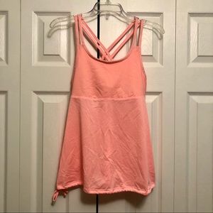 Champion Coral Crisscross Back Performance Tank
